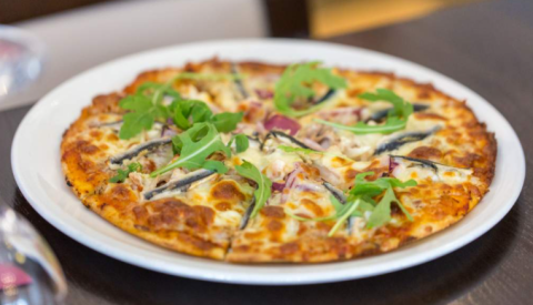 Photo of a italian pizza